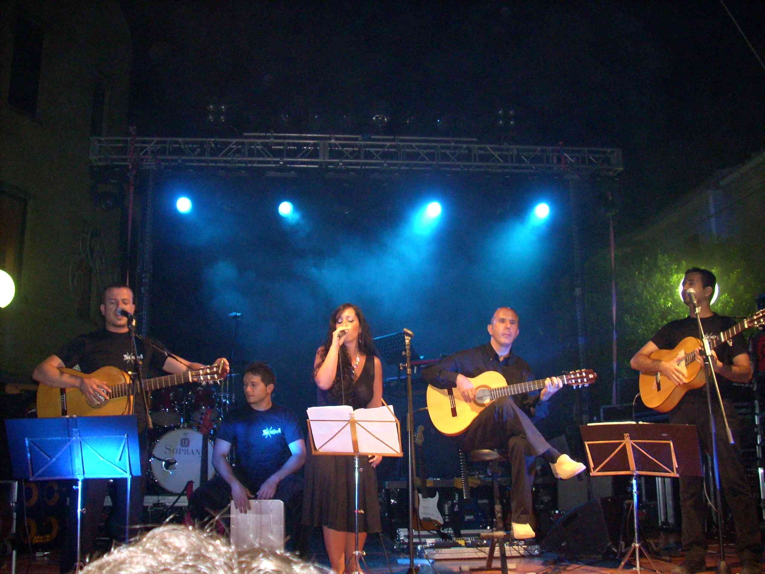 Soleada backstage and live music memory