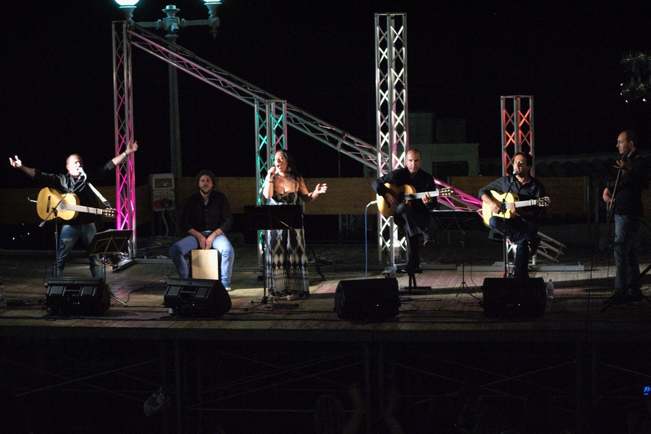 Soleada concert in Sutera
