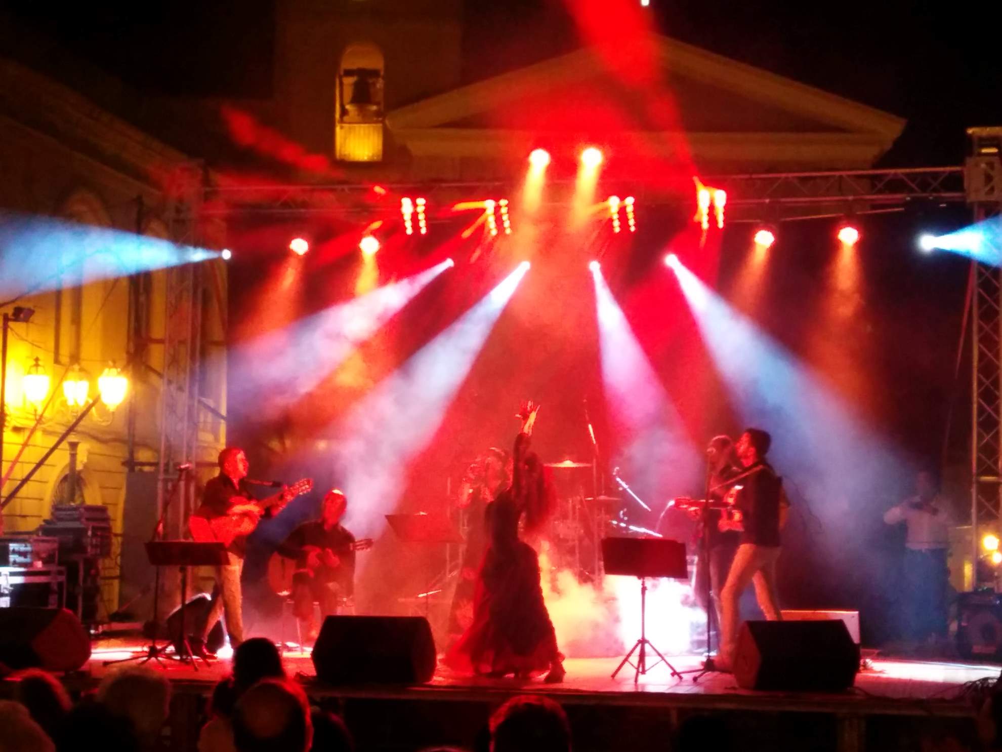 Soleada stage performance in Pietraperzia