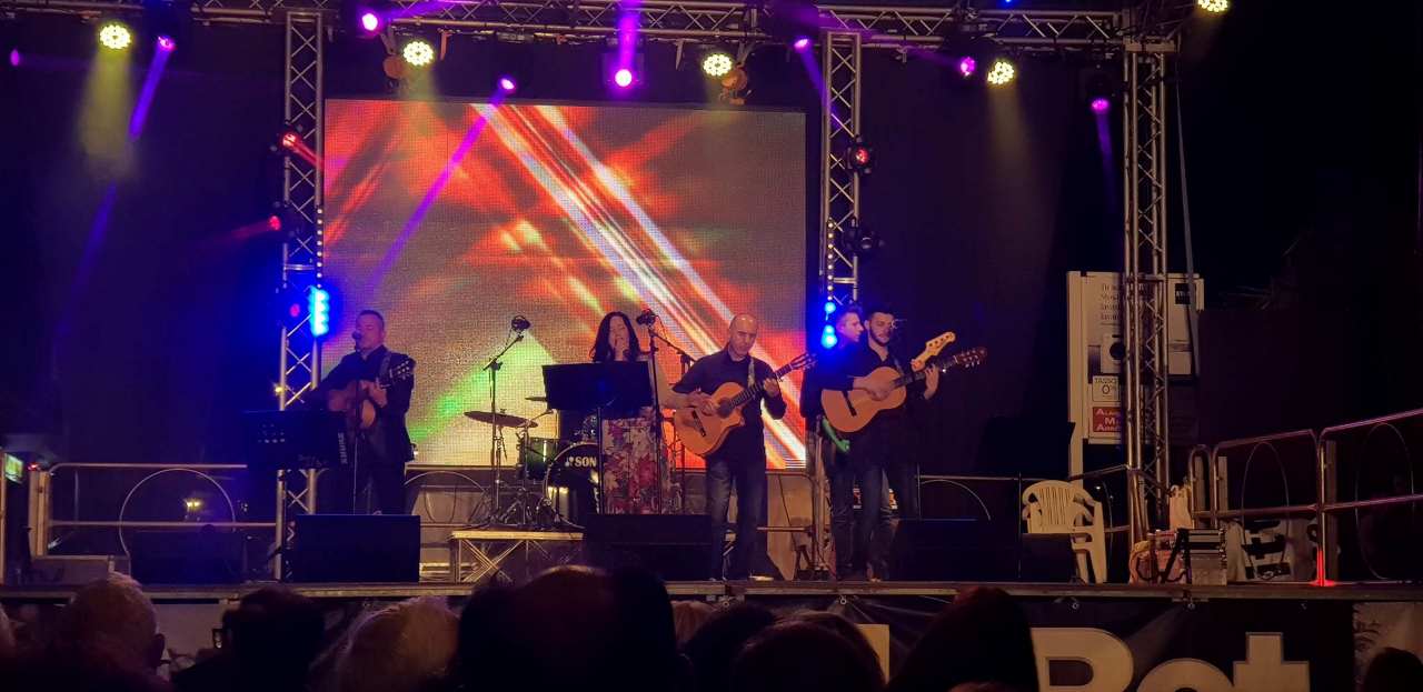 Soleada band memory from the stage